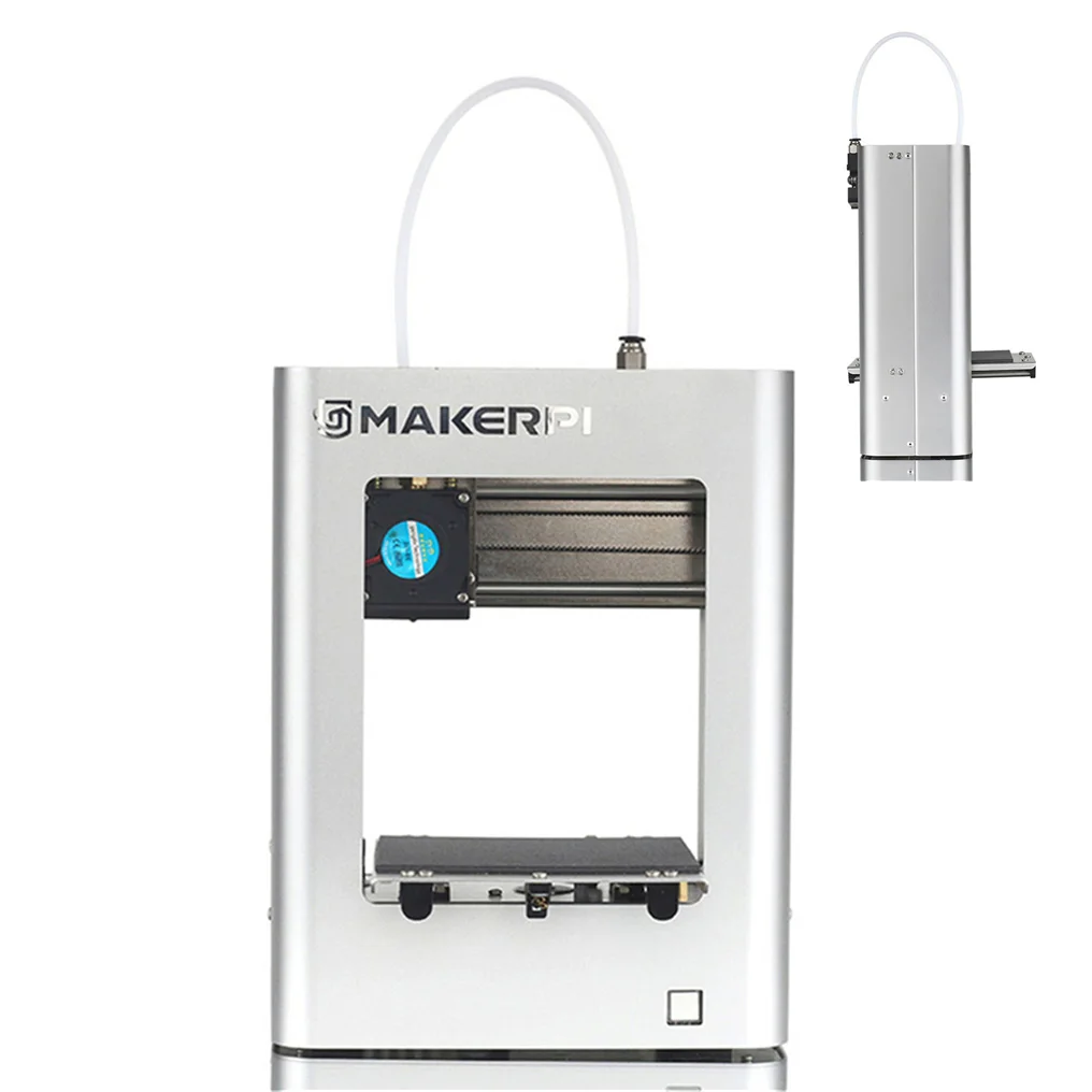Мини 3D-принтер MakerPi M1 игрушка подарки для детей образование принтер 3d бесплатная
