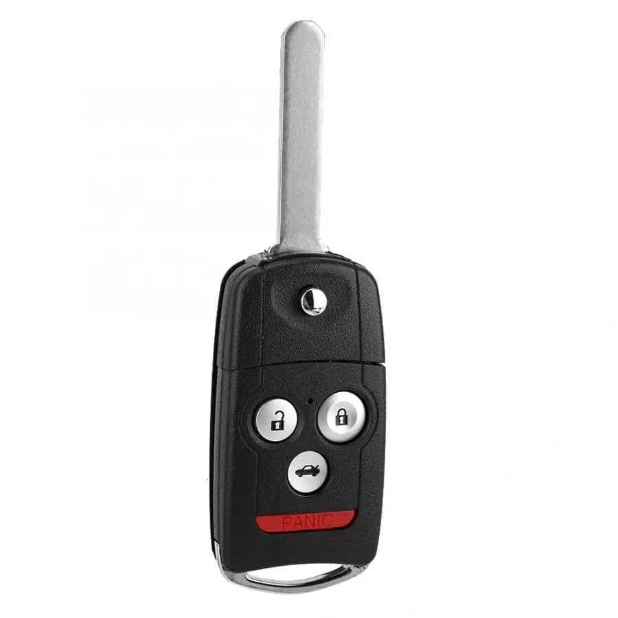3 + 1 кнопка Автомобильный ключ без ключа пульт дистанционного управления Флип