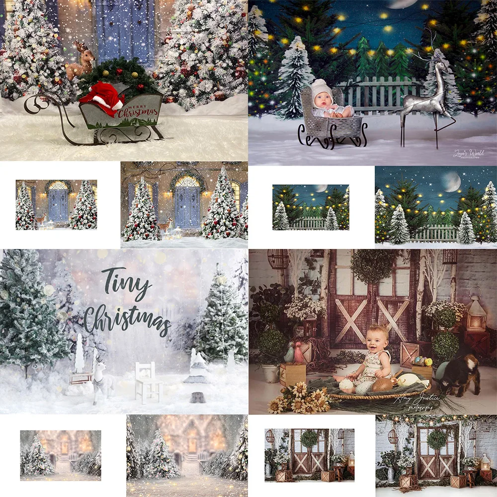 Christmas Fireplace Photography Backdrop Winter Children Adult Portrait Background for Photo Studio Xmas Family Video Props | Электроника