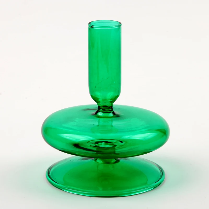 Подсвечник из хрустального стекла украшение для стола Свадебный Рождественский