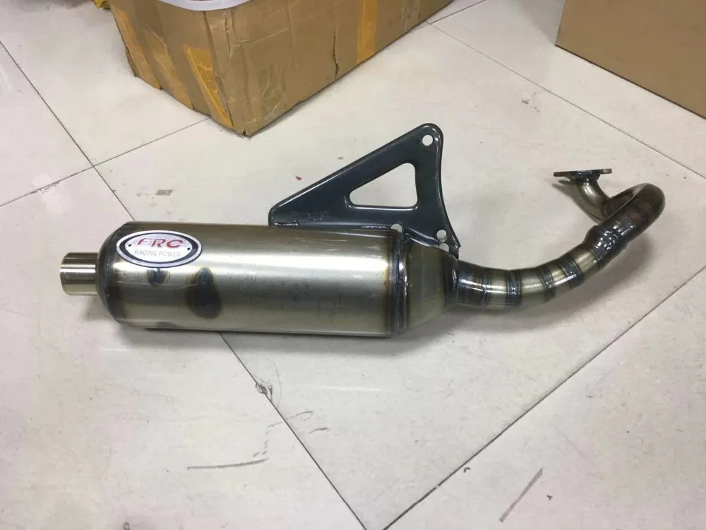 Выхлопная труба BWS 100 4 VP 100 125 cc гоночная Тюнинг Запчасти глушитель быстрого ускорения