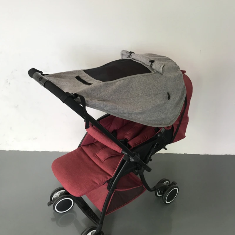 

Stroller Sun Shade Universal Pram Sunshade Windproof Waterproof UV Protection Sun Cover for Pushchair Buggy Carrycot P31B