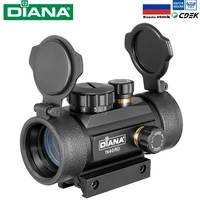 tactical 1x40 mm red green dot sight scope optic collimator hunting riflescope with 1120mm dovetail for rifle outdoor air gun