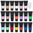 Набор гелей для наращивания ногтей, 20 цветов, 30 г