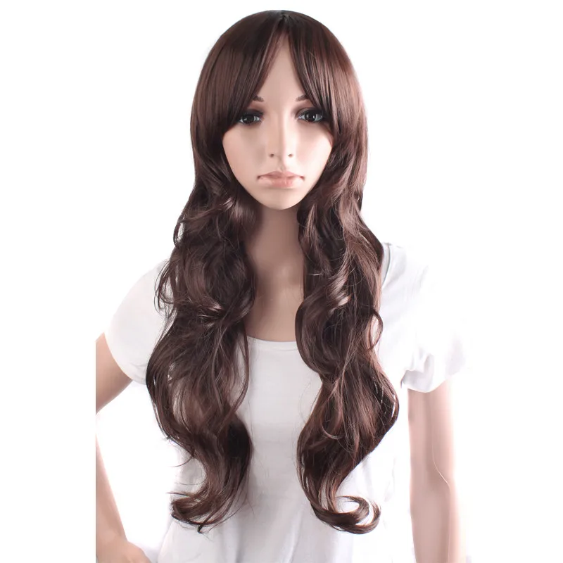 MapofBeauty 24 дюйма длинные глубокие волнистые вьющиеся натуральные парики для