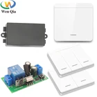 Пульт дистанционного управления для светильник щения, потолочного светильника, 433 МГц, 110 В, 220 В, 10 А