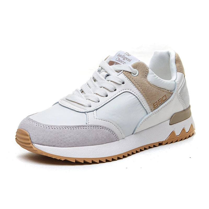 

Chunky Sneakers Women's Sports Shoes Woman Flats Genuine Leather Platform Sneakers Woman Tennis Shoes Ladies Chaussure Femme New