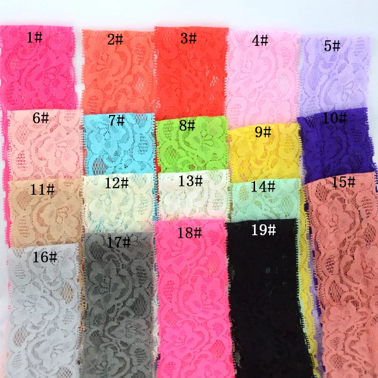 Однометровая черная белая бежевая красная ширина 5 см эластичная цветная