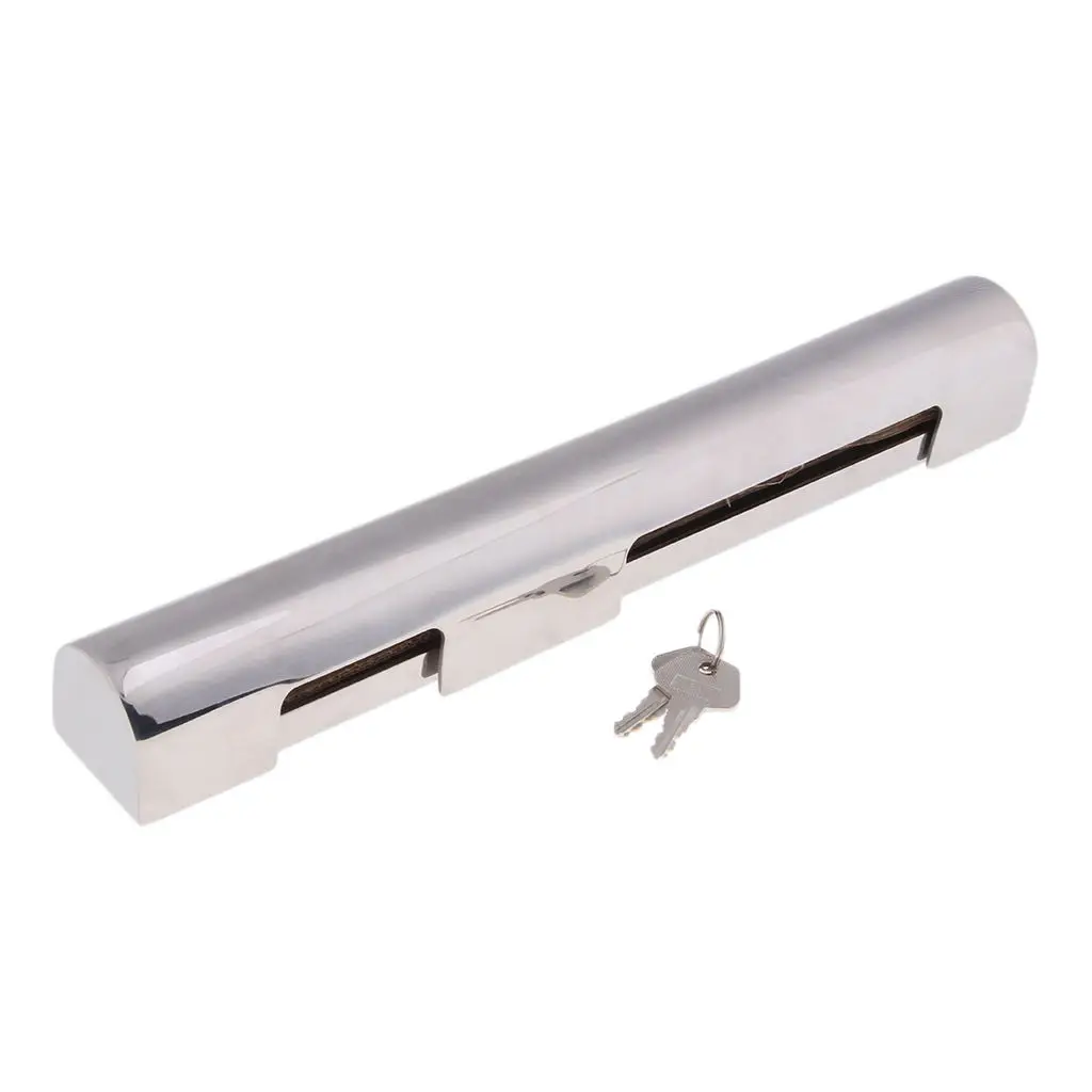 

Stainless Steel Boat Marine Outboard Motor Engine Lock 300mm Surface polishing Great accessories for Boat