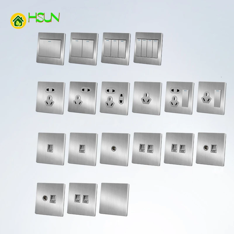 86 Тип настенный выключатель розетка для пяти отверстий в красный горошек с