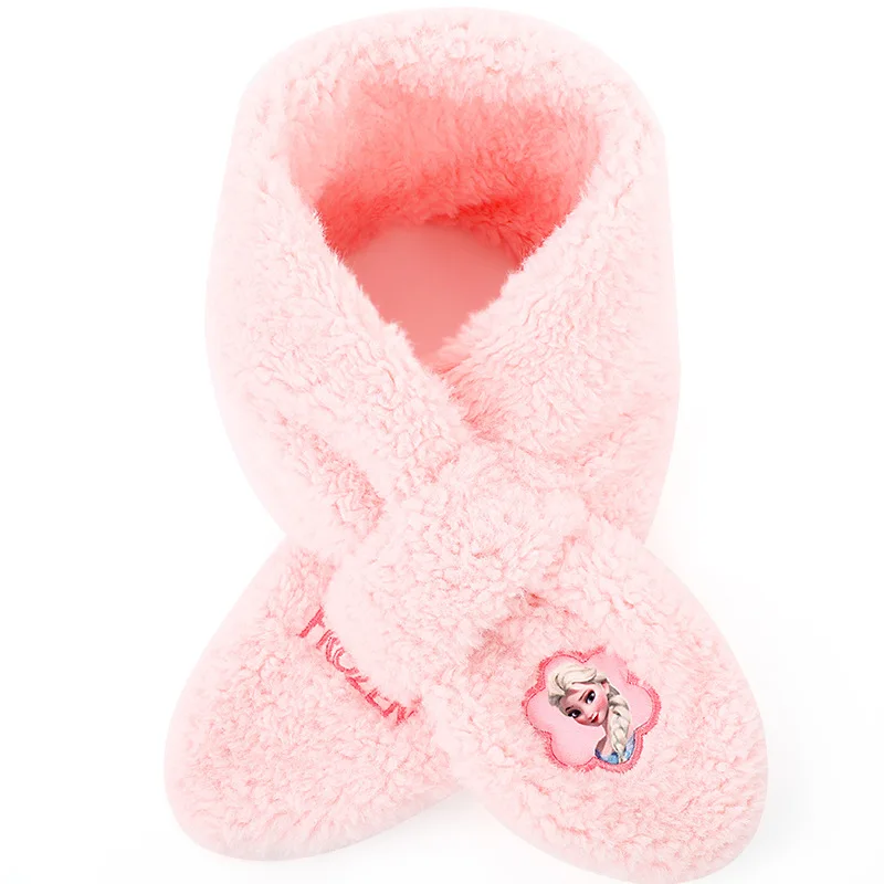 

Disney children's scarves fall and winter boys and girls scarf plush warm cute baby go out windproof collar Girls Cartoon Ring