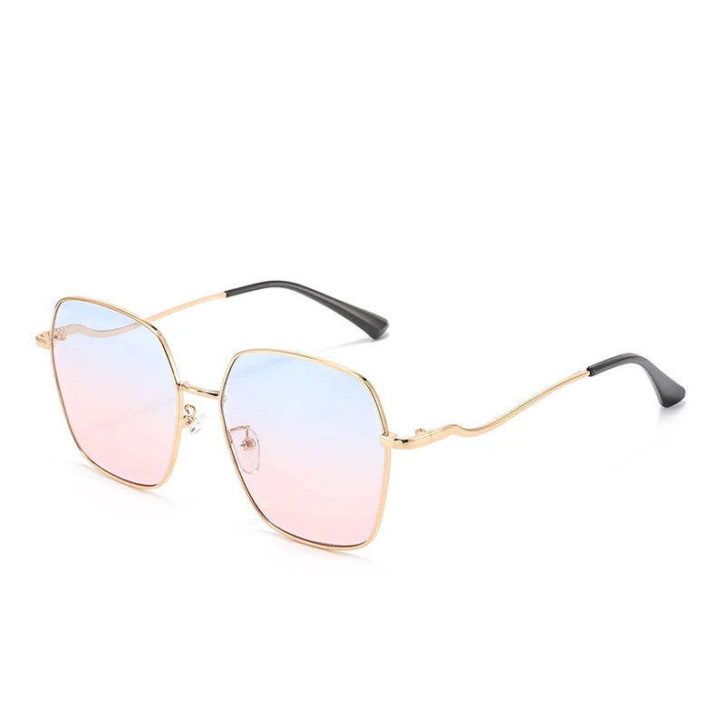 

2021 new big frame anti-ultraviolet retro sunglasses Korean version of the net celebrity fashion street style trendy sunglasses