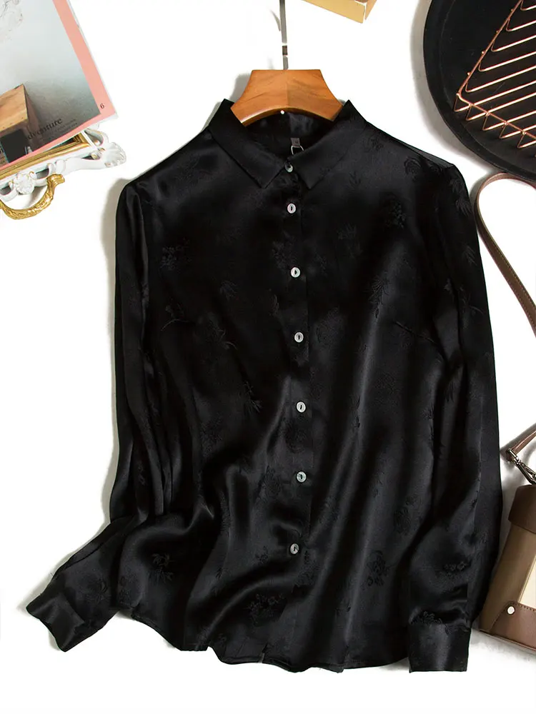 Рисунок 5 - Черная Тяжелая шелковая рубашка