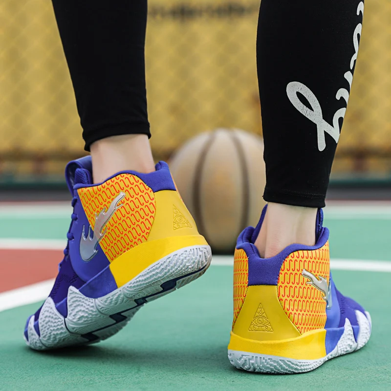 Autumn and winter Men Basketball Shoes Non-slip Street Culture Sports Wear-resisting High Quality Sneakers | Спорт и развлечения