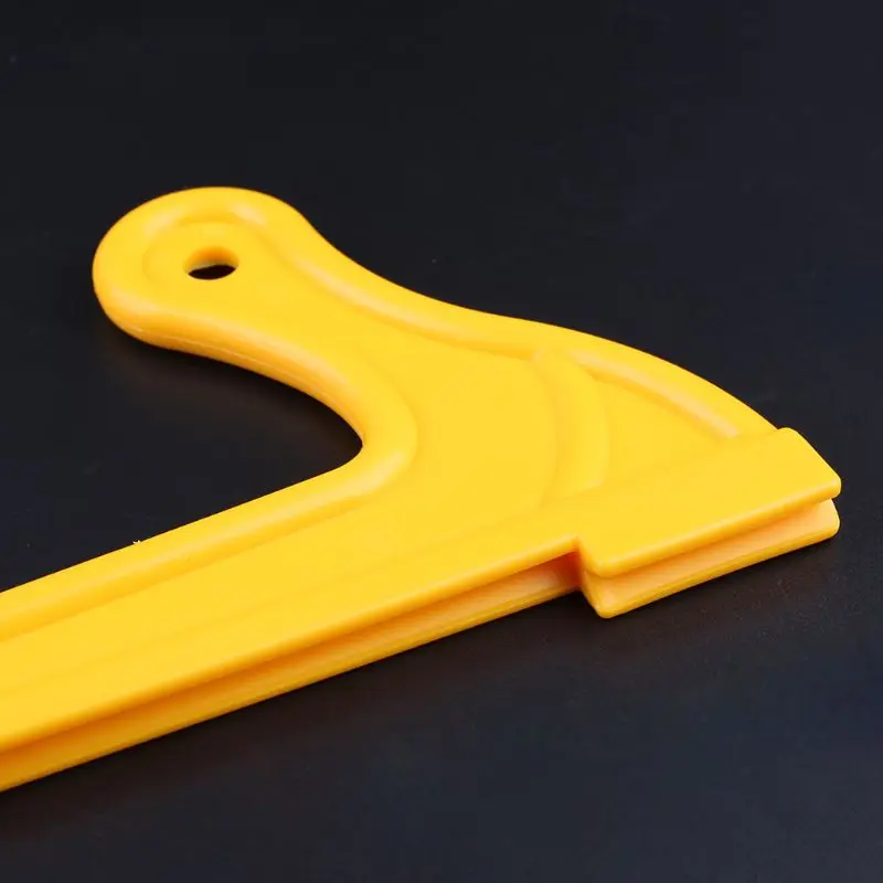 

Yellow Safety Hand Protection Sawdust Wood Saw Push Stick for Woodworking Tools