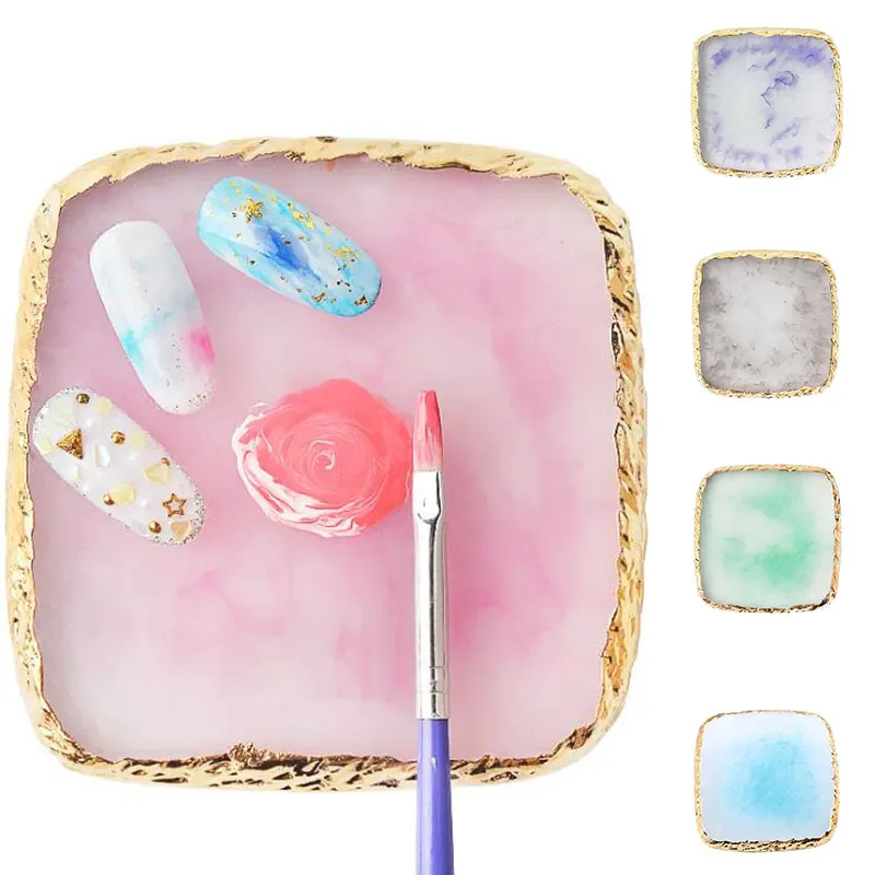 Палитра для дизайна ногтей палитра смешивания демонстрационный держатель лака