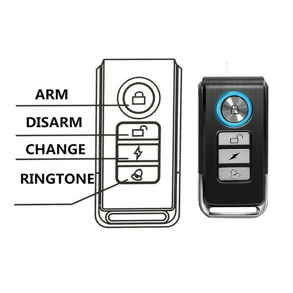 Burglar alarm new electric car 3D displacement false less vibration anti-theft waterproof and dustproof | Автомобили и мотоциклы