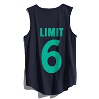 summer sleeveless workout loose tank tops black white blue yellow letters print fashion street vest loose casual all match tees