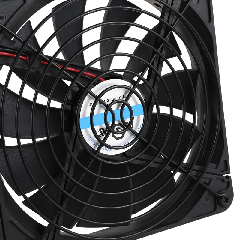 

Router Radiator Broadband Cat Network Set-Top Box Cooling Fan 14cm Cooling Base Mute 2 Fan