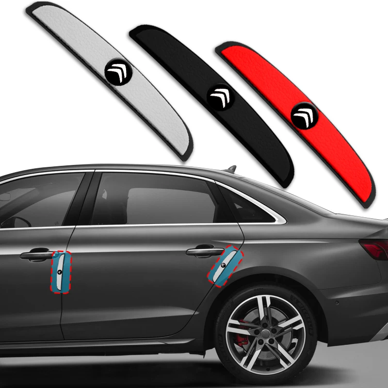 

4pcs Car Door Anti-Collision Protector Strip Badge Sticker For Citroen C1 C2 C3 C4 C5 C6 C8 C4L DS3 DS4 DS5 LS DS6 Grand Picasso