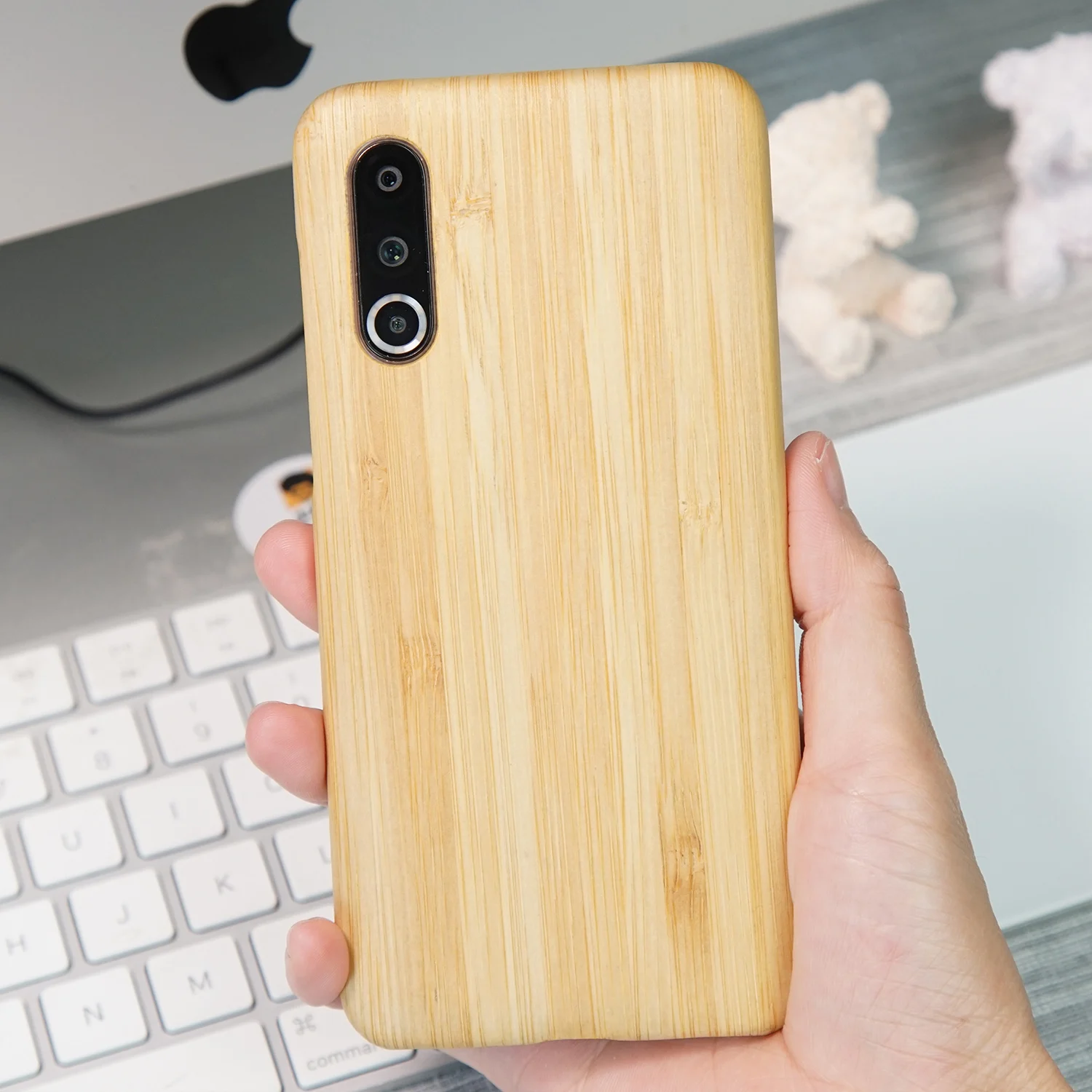 Чехол для телефона из натурального дерева для meizu 16s Pro 16XS чехол-накладка из черного ледяного дерева, гранатового дерева, грецкого ореха, розового дерева, бамбука