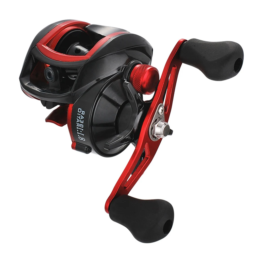 

8.1:1 18+1BB High Speed Gear Baitcasting Reel Ratio Freshwater Fishing Wheel for Outdoor Fishing Portable Accessories