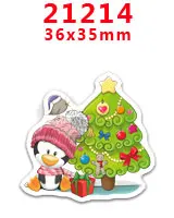 PR-21214 Наборы для творчества Герой мультфильма с плоской задней частью Плоские наклейки 30 штук. PR-21028-21799 - Цвет: PR-21214