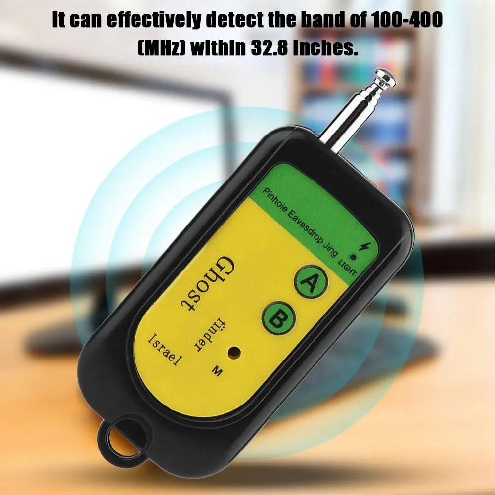 Full Range Wireless Signal Bug RF Tracker Finder Device GSM Signal Anti-Spy Signal Camera Detector RF Anti-Cheating Scanner