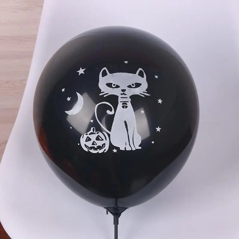 200 шт. 12 дюймов 2 8 г толстый тематический шар на Хэллоуин принт тыквы праздничная