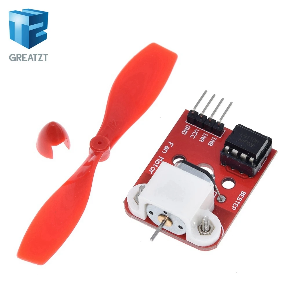 Вентилятор GREATZT L9110 для Arduino Robot Design and Development Control Diy|Интегральные схемы| |