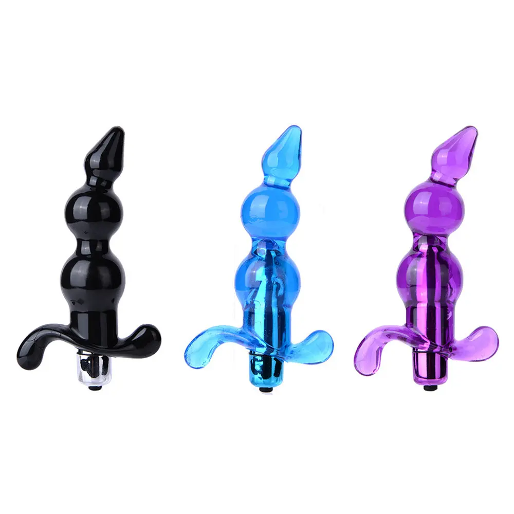 Анальные шарики вибратор мягкая Желейная Анальная пробка G Spot массажер простаты