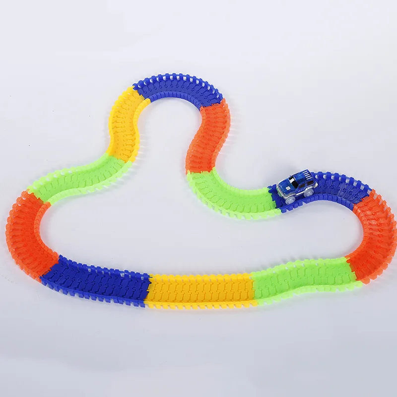 Электронный волшебный маленький игрушечный автомобиль с мигасветильник