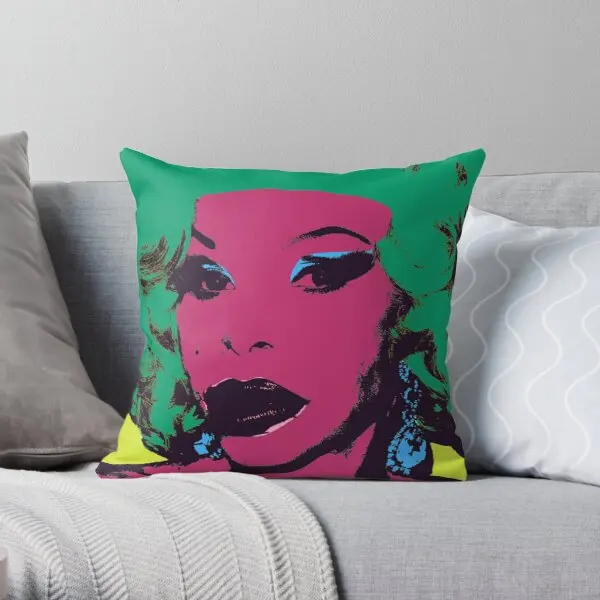 

Amanda Lepore Ii Printing Throw Pillow Cover Sofa Hotel Waist Decorative Fashion Cushion Home Throw Office Pillows not include