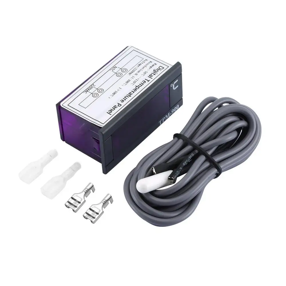 TPM-900 Refrigerated Display Cabinet Unit Digital Electronic Thermometer with Sensor Probe Temperature Controller | Инструменты