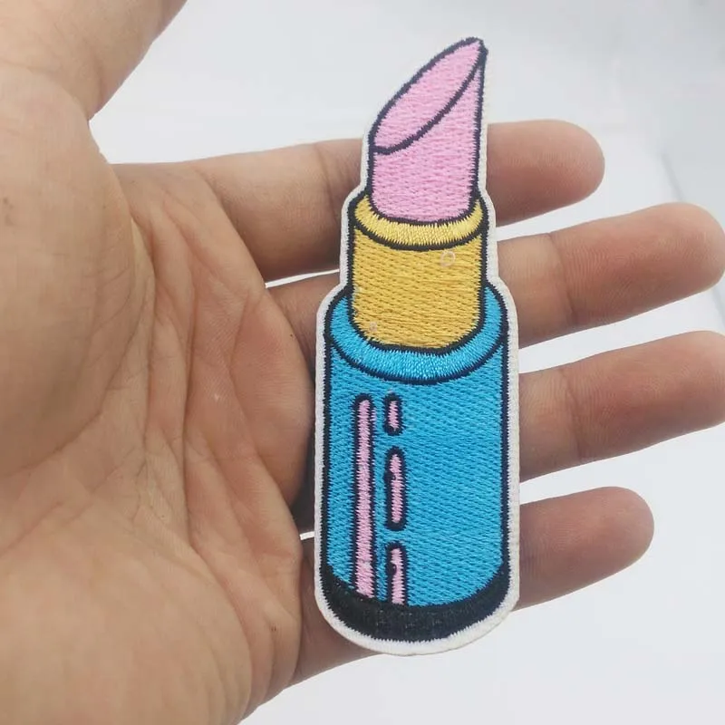 Помады патчи для утюга вышитая вышивка одежды наклейки аксессуары