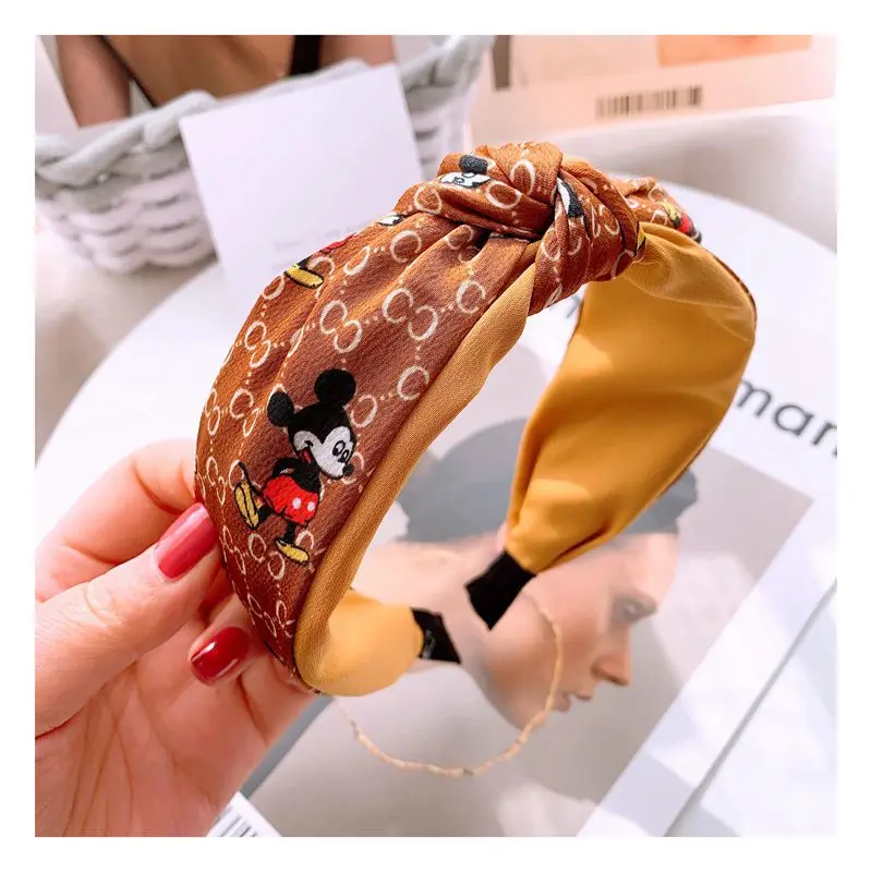 Navidad милые уши Микки Минни Маус повязка на голову рога Косплей олень аксессуары