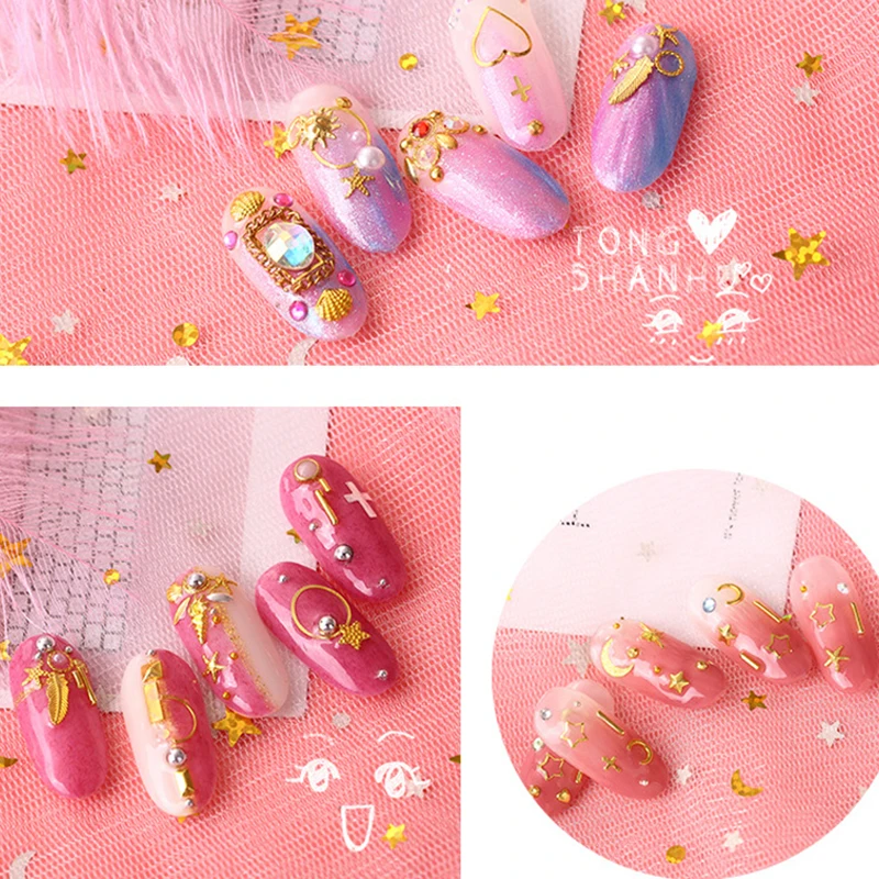 Аксессуары для 3D дизайна ногтей разноцветные Стразы камни цветные стразы