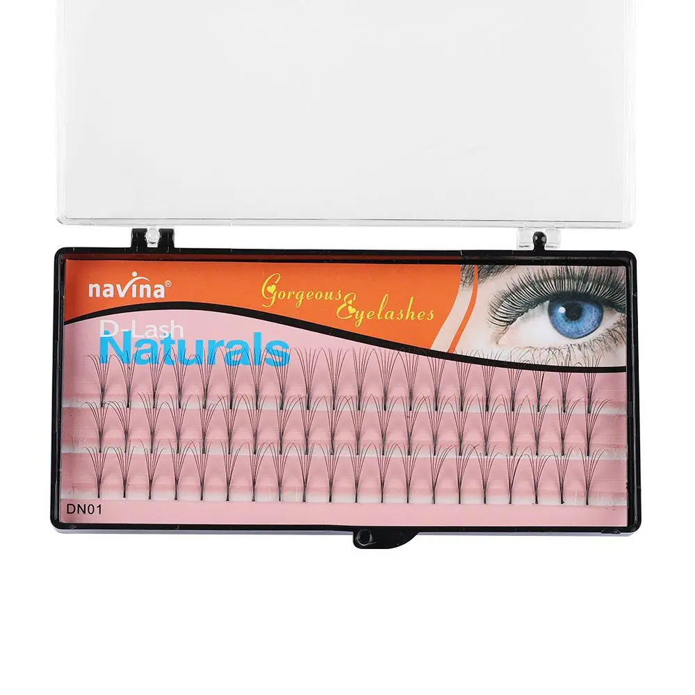 60 шт./компл. 6D готовые объемные веерообразные ресницы Россия частично Быстрое