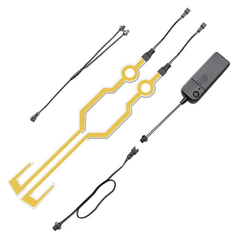 Велосипедный мотоциклетный шлем светодиодный холодсветильник самоклеящийся