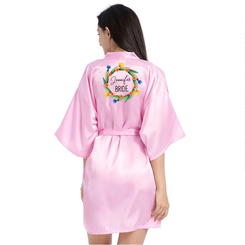 Пользовательское имя Цветочный принт Свадебные вечерние подарки обувь для