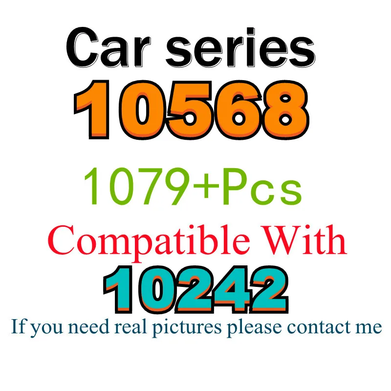 

1079 шт., Детский конструктор «игрушечный автомобиль»