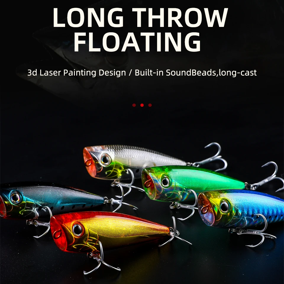 5 шт./партия рыболовные приманки 6 см 7 г | Спорт и развлечения