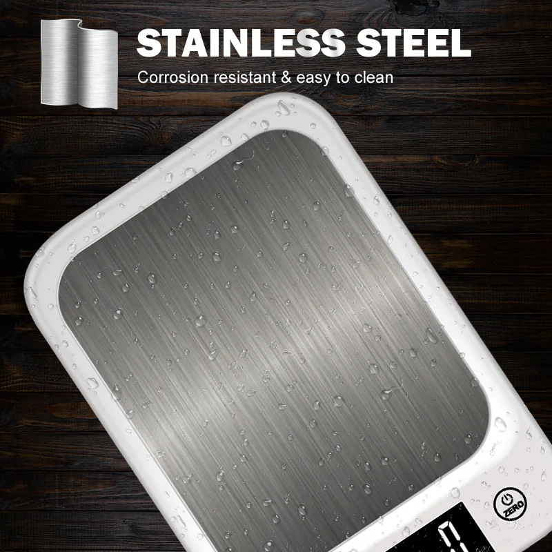 

Digital Electronic Scale LED Electronic Scale Food Measuring Weight Kitchen LED Electronic Scale Food Diet Balance Measuring