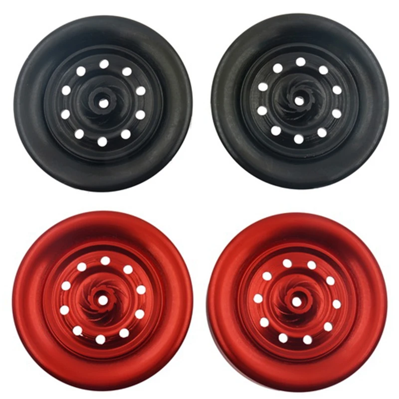

4Pcs/Set Metal Wheel Hub Upgrade Parts RC Car Spare Parts for WPL D12 RC Truck Car