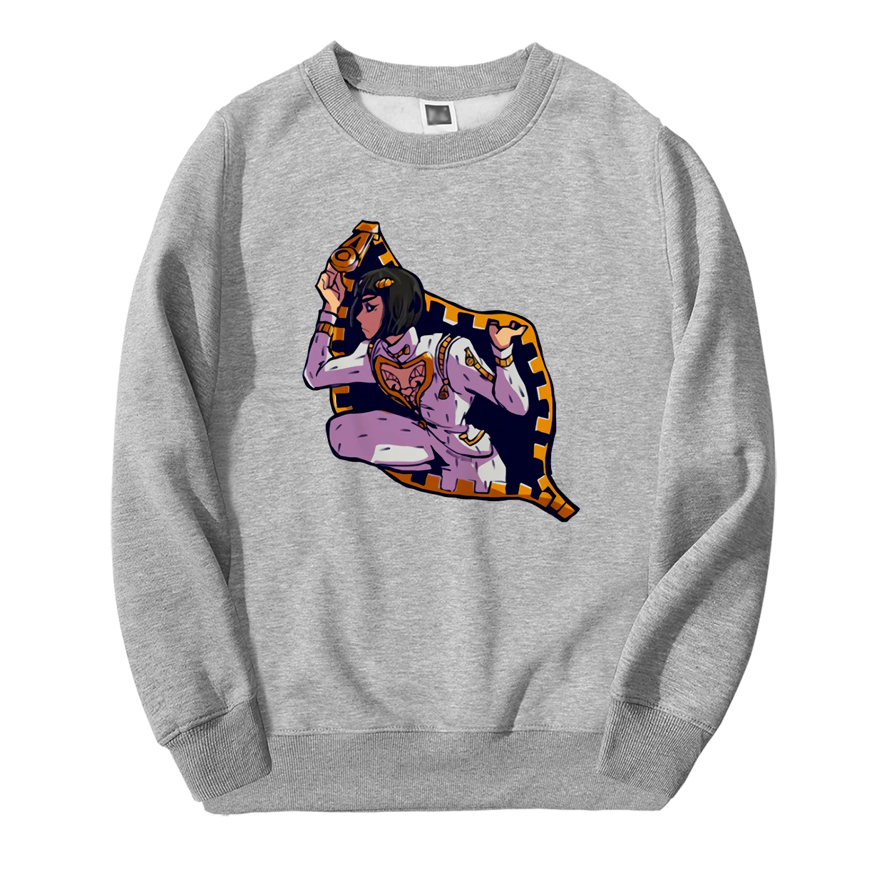 JoJo Необычные Приключения толстовки мужские весна зима мода Липкие Пальцы Bucciarati мужская толстовка флис Harajuku спортивный костюм