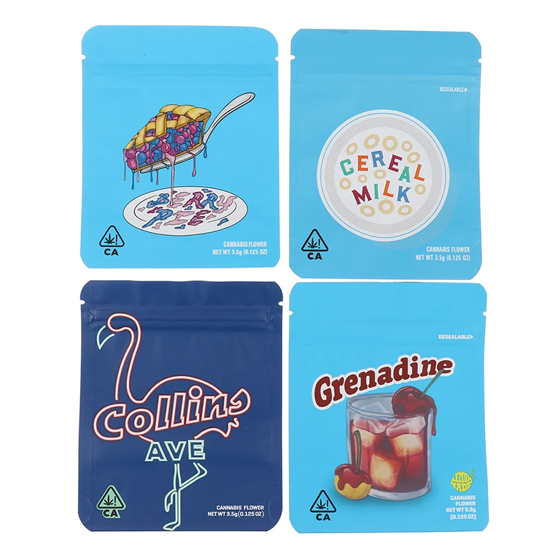 20 шт. новые пакеты для печенья Калифорния майлар одноразовые упаковки | Дом и сад