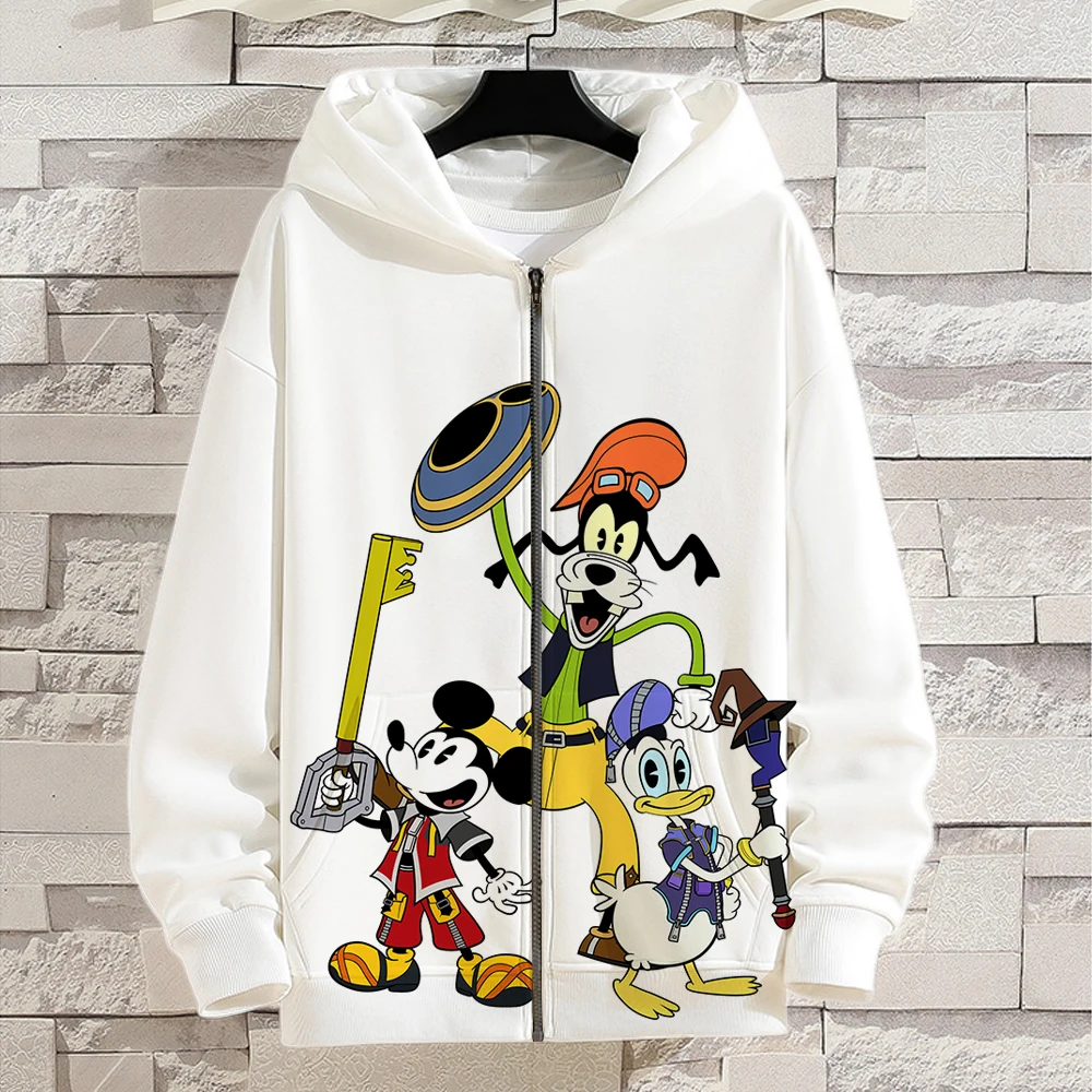 Мужская толстовка с капюшоном и 3D-принтом на молнии | одежда