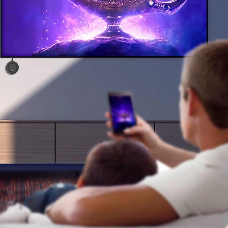 

4K HD TV Stick Wireless WiFi Display TV Dongle Receiver Airplay Media Streamer Adapter Media for Home Theater Office