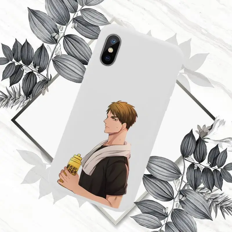 

Ushijima Wakatoshi Phone Case White Candy Color for iPhone 11 12 mini pro XS MAX 8 7 6 6S Plus X SE 2020 XR