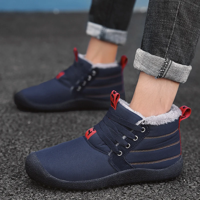 

Autumn Winter New Fashion Trend Large Size 48 Work Boots Men's Soft Army Boots Wear-Resistant Non-Slip Warm Tooling Safety Boots